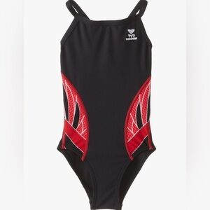 TYR SPORT Girl's Phoenix Splice Diamondfit Swimsuit - size 22 - NWT. L